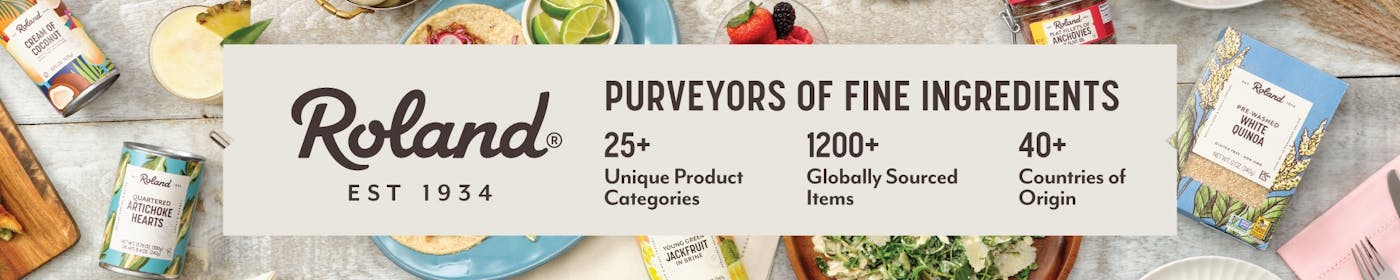 Roland Foods - Purveyors of Fine Ingredients - banner - both - 08.22